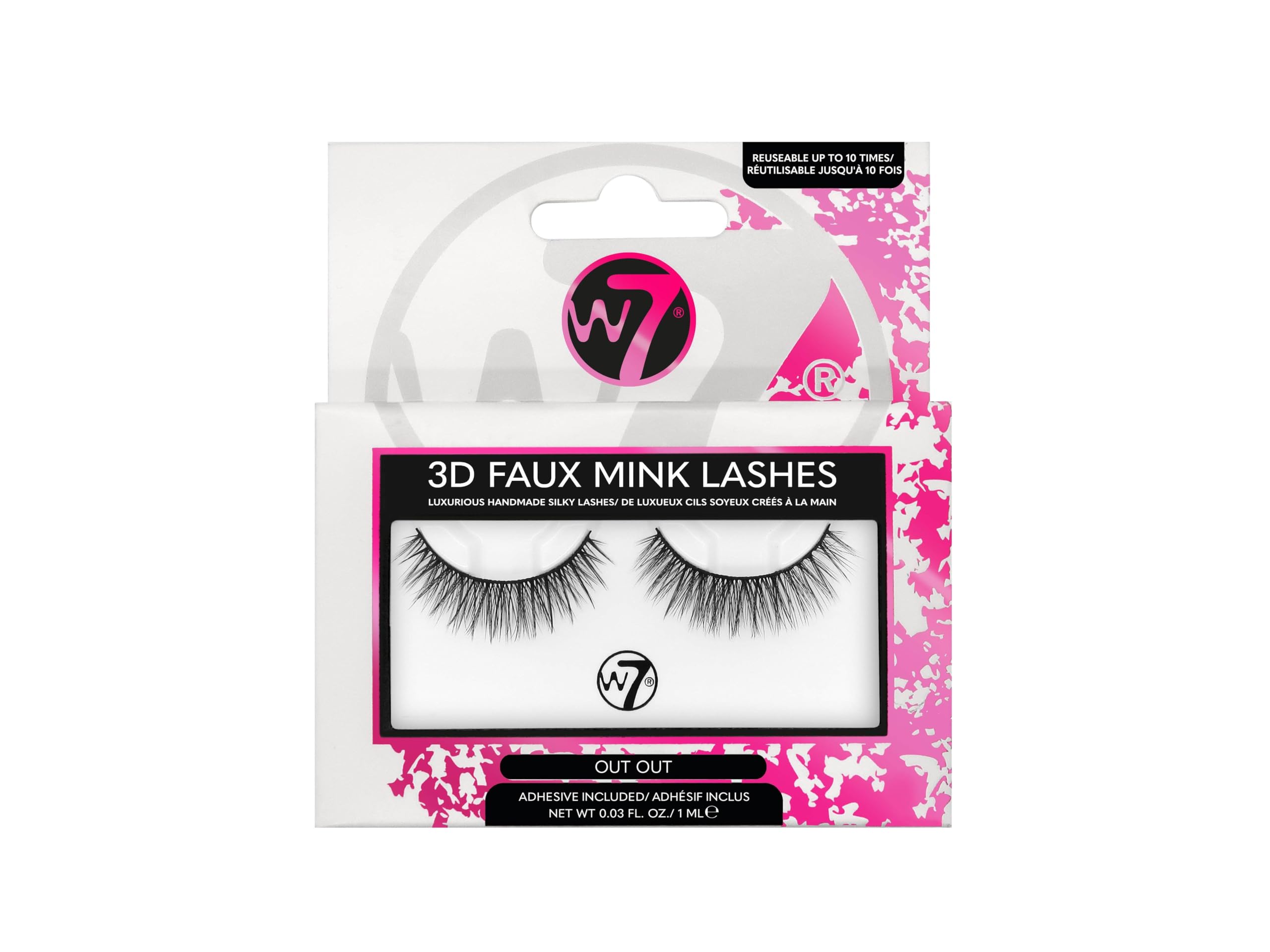 W7 3D MINK/SILK/WISPY ASSORTED LASHES