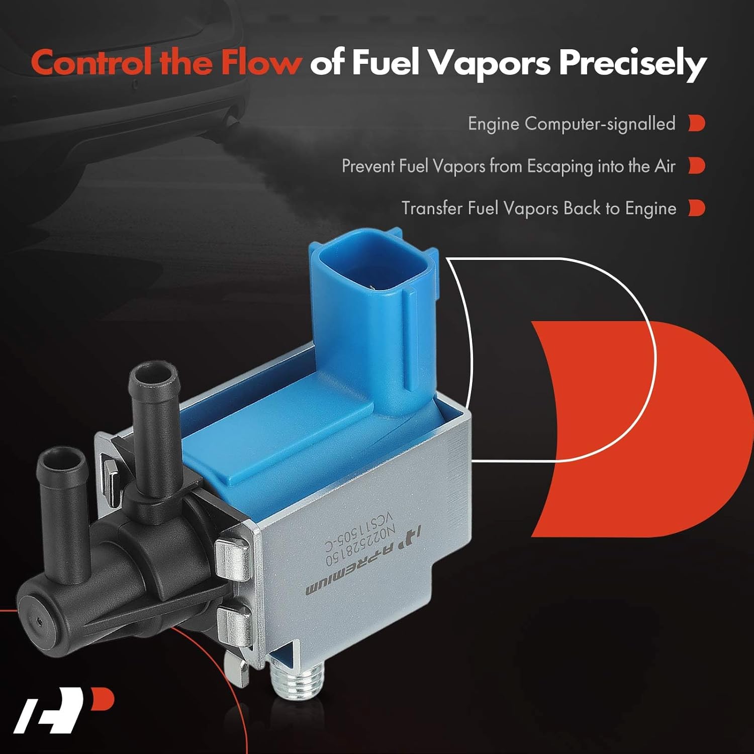 A-Premium Vapor Canister Purge Solenoid Valve Compatible with Nissan Altima/Sentra 2000-2006, Frontier 2000-2004, Maxima 2003-2004, Xterra 2001-2004, Quest 2001-2002 2004