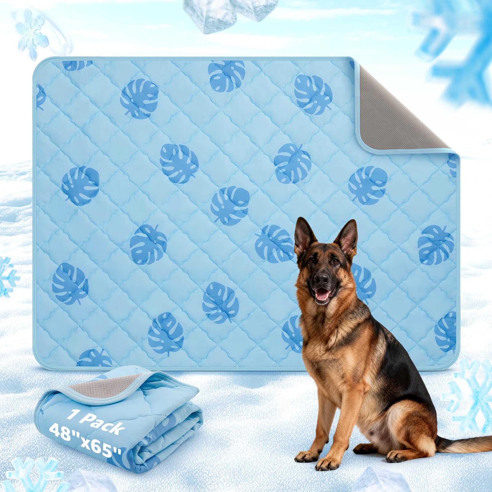 Amazon.com : LOOBANI Dog Cooling Mat for Large Dogs 65