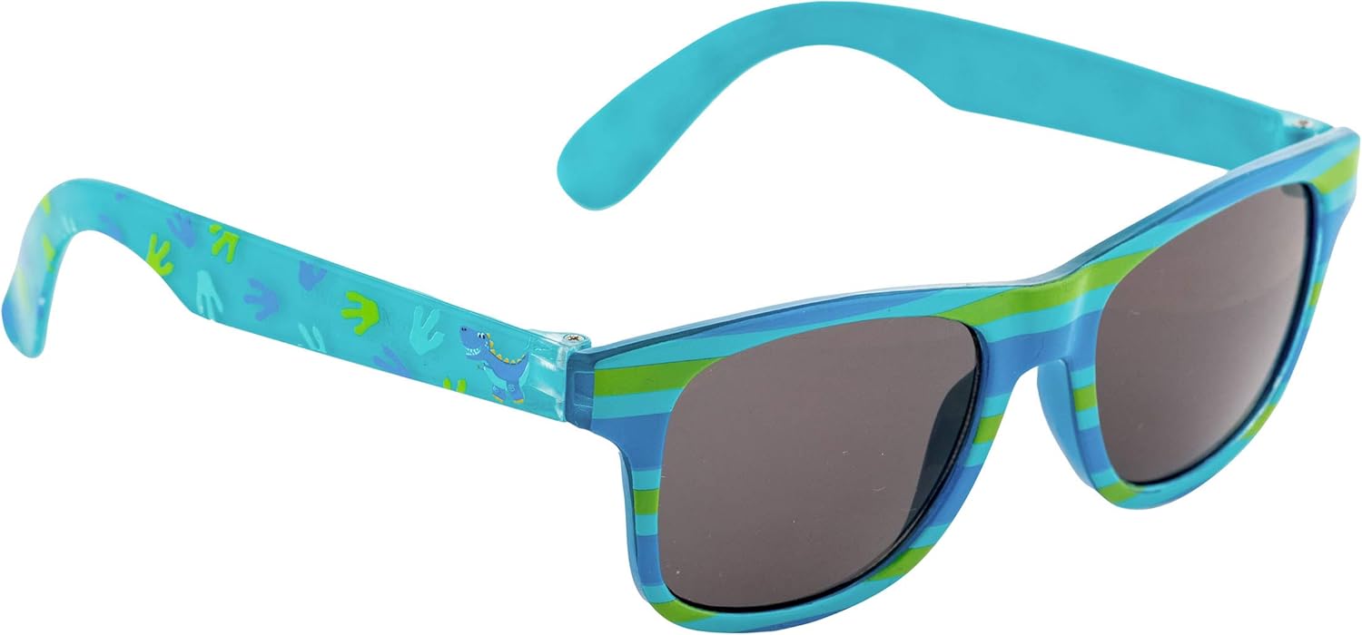 STEPHEN JOSEPH, Toddler Sunglasses, Kids Classic Sunglasses for Girls and Boys, Dino