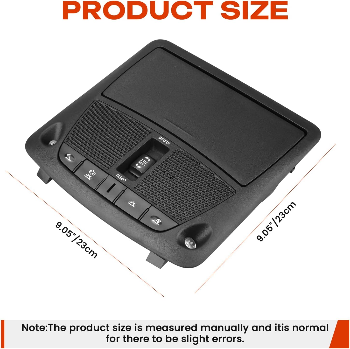 YCLL Overhead Console Map Reading Light Compatible with Nissan Altima Teana 2013-2018