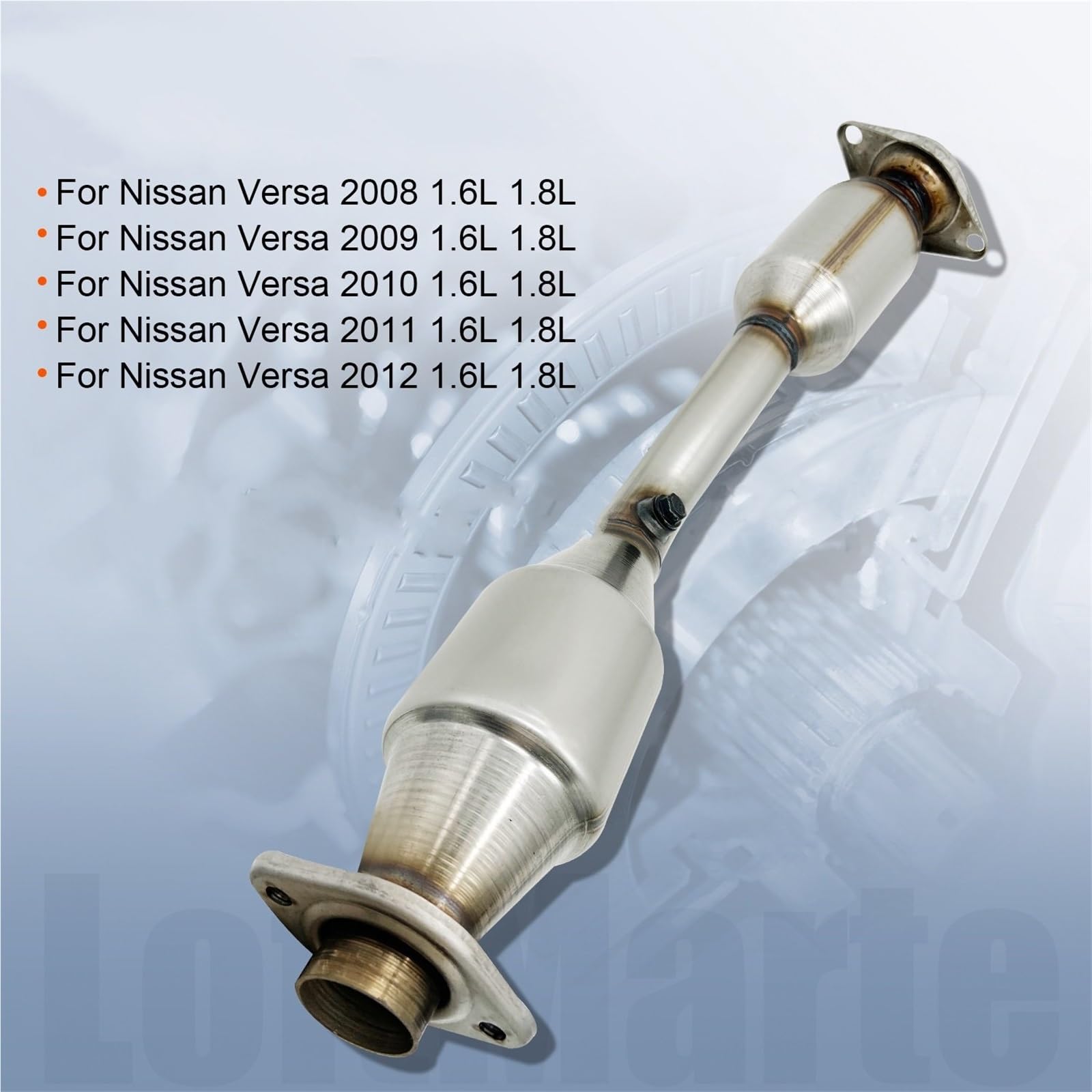 katalizator samochodowy katalizator akcesoria Pasuje do Nissan Versa 1.6L i 1.8L 2007-2016 Katalizator wydechowy z uszczelkami 53794