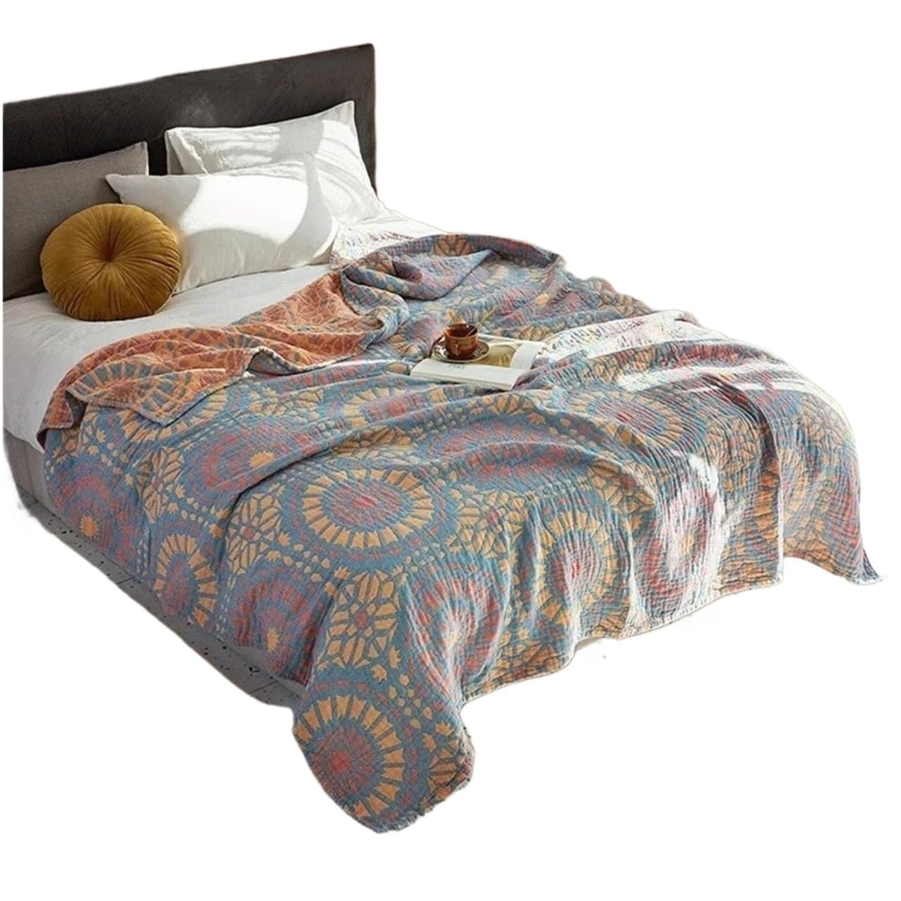 Couverture mousseline respirante Color5 grand format multi-taille