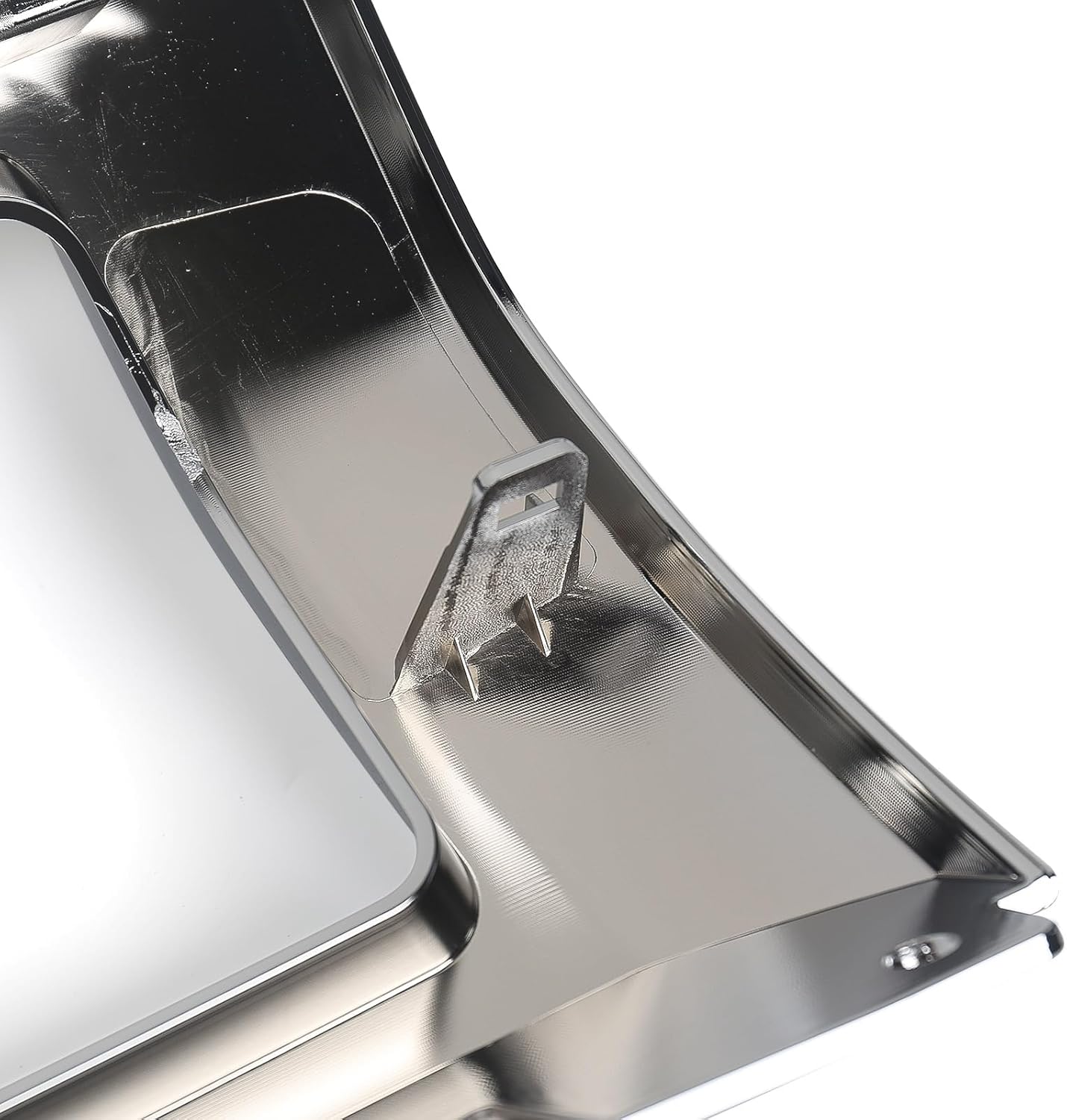 Skid Plate Compatible with GMC Sierra 2500HD/3500HD 2015 2016 2017 2018 2019 4 Door Replacement Front Bumper Skid Plate Panel Chrome 23178964 23178780 GM1053103C