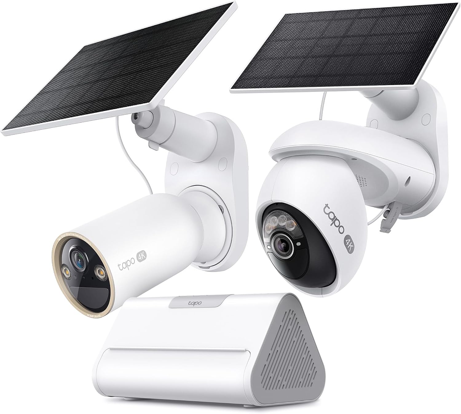 4K Outdoor Solar-Powered Pan/Tilt Cameras C660 KIT x1 4K Outdoor Solar-Powered Cameras C460 KIT x1 Smart Hub H500 x1