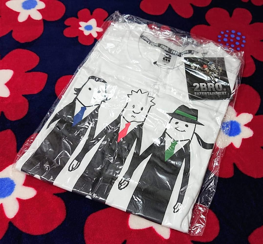 Amazon | 2BRO. しまむら コラボ Tシャツ Mサイズ 白 ホワイト 兄者弟