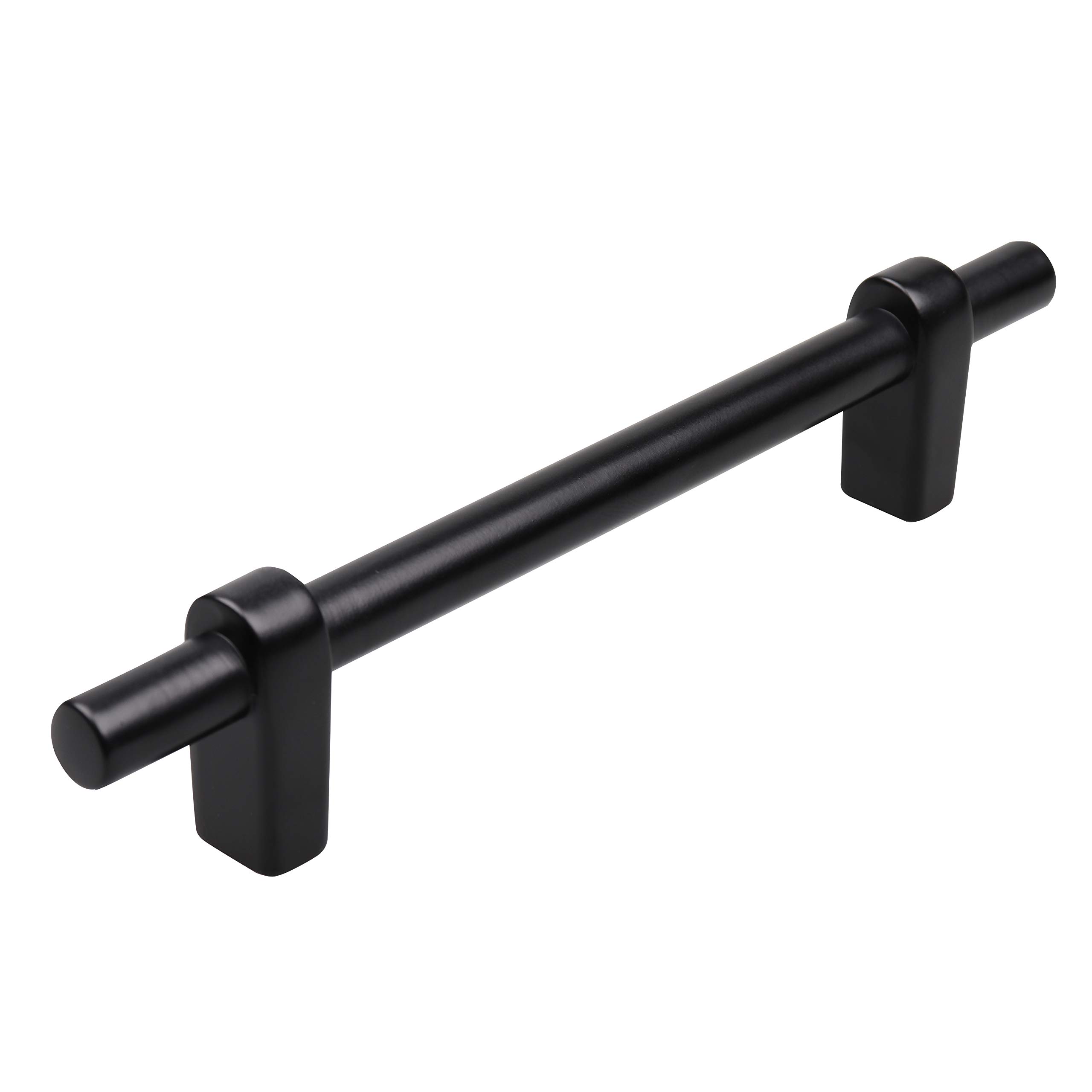 GlideRite Hardware4-1/4" CC Matte Black Euro T-Bar Cabinet Pulls (Pack of 10)