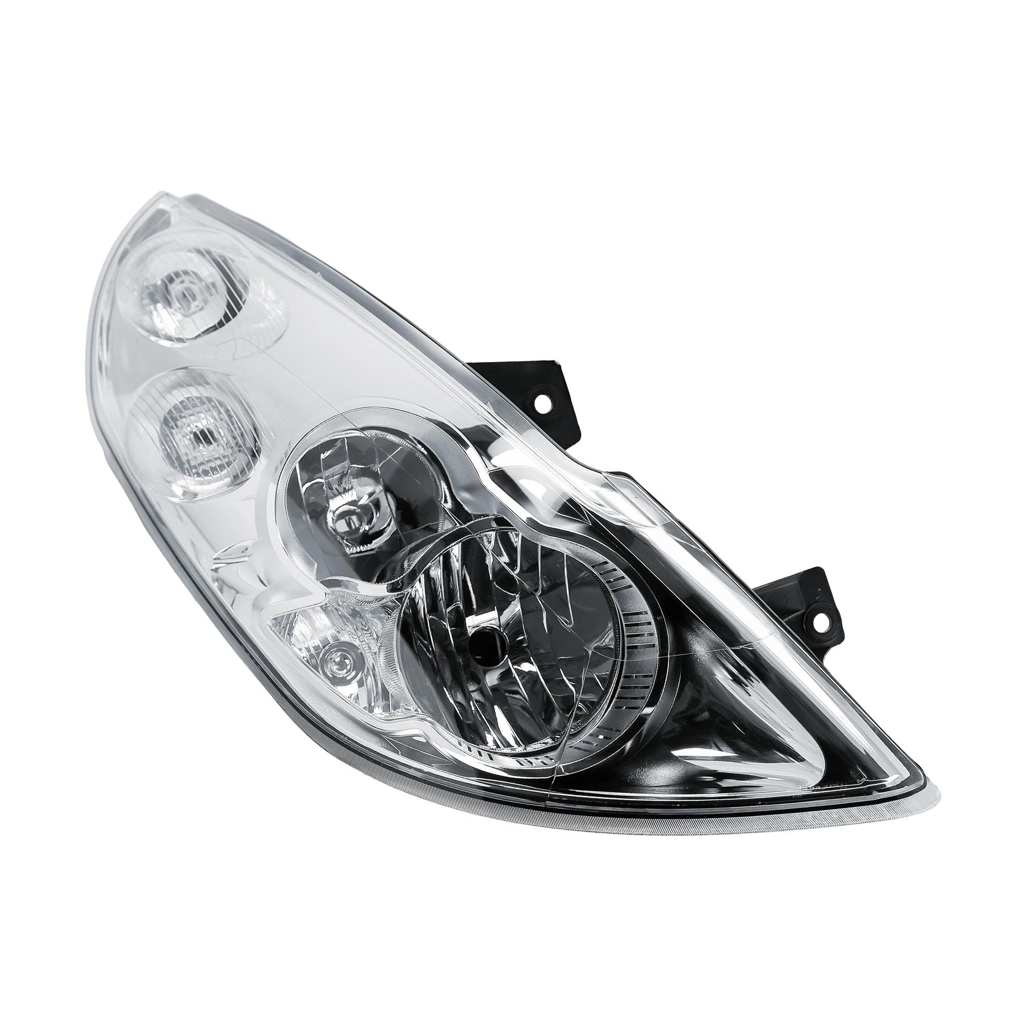 Faro anteriore sostitutivo lato destro passeggero con motore senza fanale fendinebbia adatto per Renault Master e Opel Movano 2010–2019