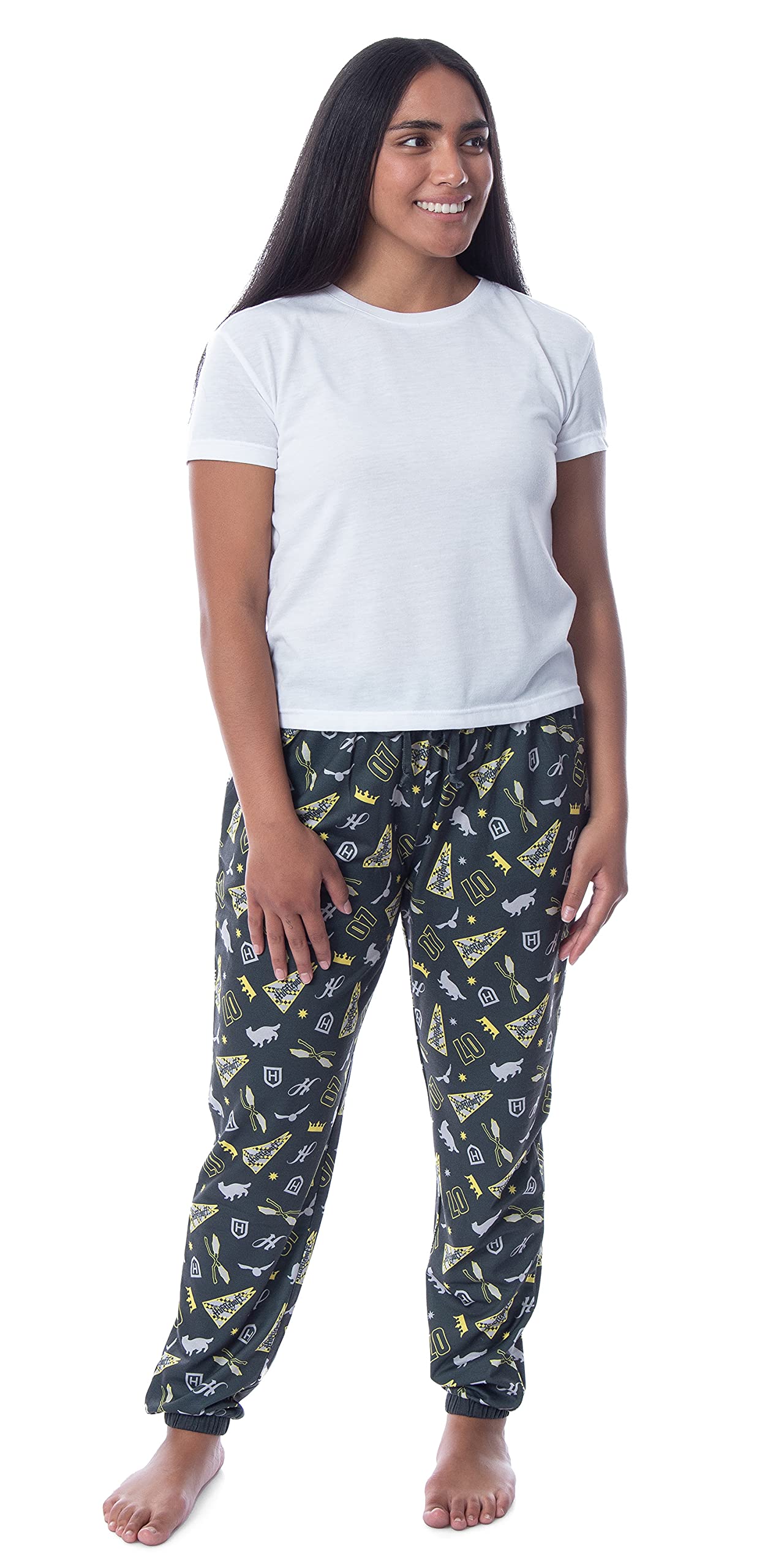 Albornoz Harry Potter Hombre Harry Potter Ravenclaw House Crest Print Men's Sleepwear Sleep Pajama Pants X-La Pijama Harry Potter Bata Friki