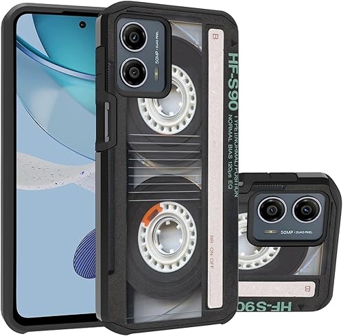 Funda para Moto G 5G 2023 no para la versión 2022, funda protectora híbrida de policarbonato duro y silicona suave de doble capa a prueba de golpes