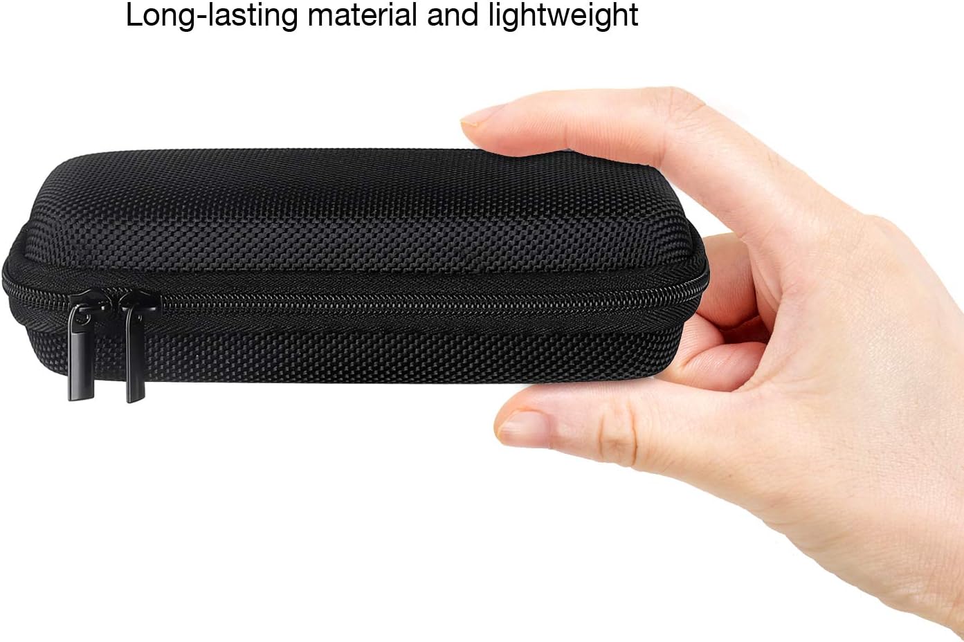 MP3 MP4 Player Case KINGTOP Durable Hard Shell Travel Carrying Case for MP3 MP4 Players,iPod Nano,iPod Shuffle,USB Cable,Earphones,Memory Cards,U Disk,Keys (L) (5.3x2.1x1.5inch) : Electronics