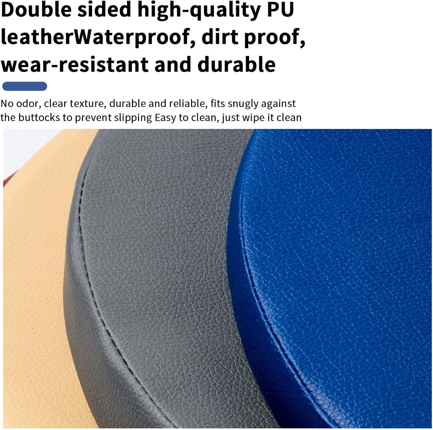 12/15Inch Floor Pillow Cushions, Soft Seating Pillows Chair Cushions Floor Pillow Cushion for Classroom Home School Supplies, Flexible Floor Seating Cushions with Handles for Camping/Reading