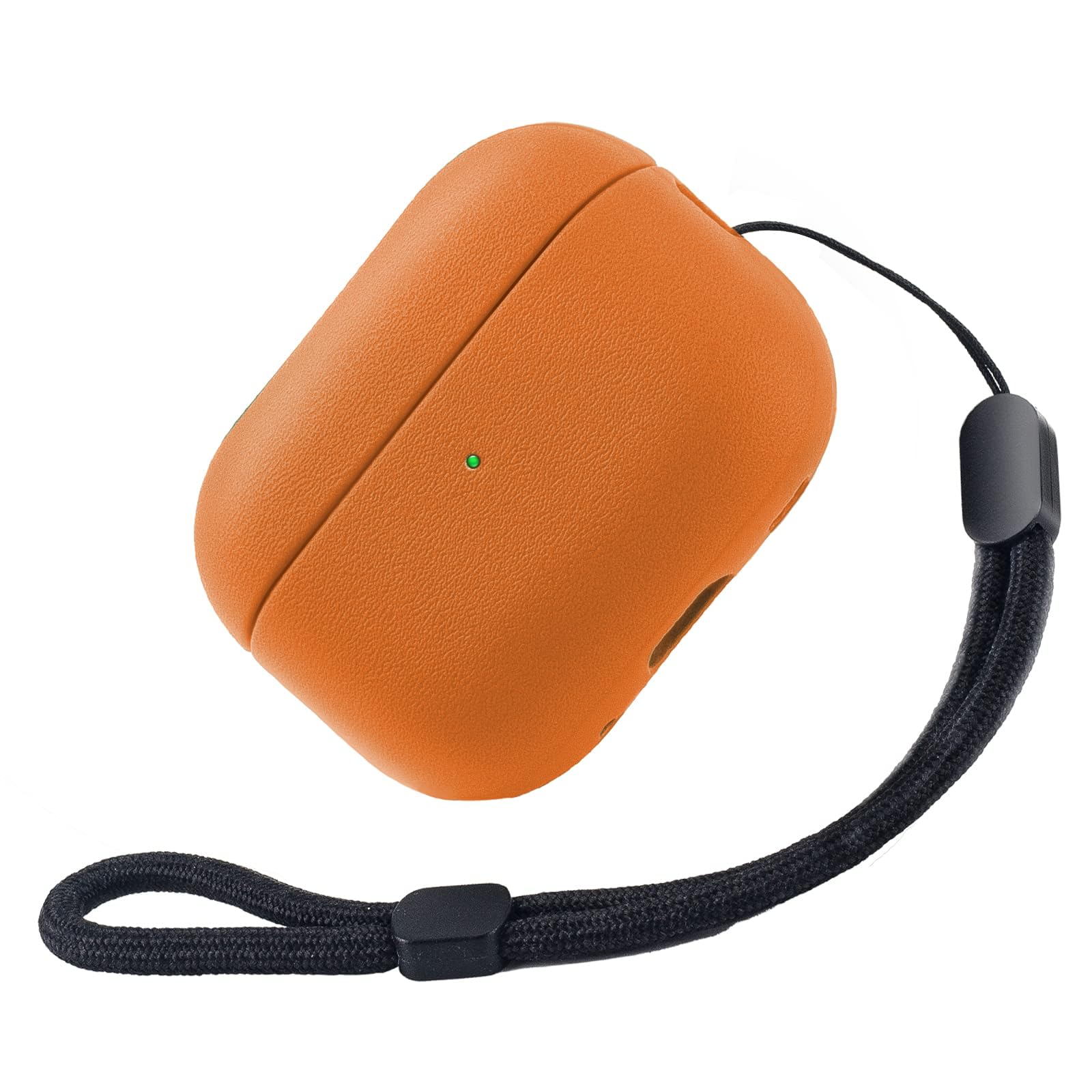 Coque TPU AirPods Pro 3ème Génération Housse Protection Apple avec Dragonne Orange