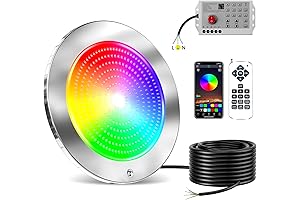 LED Pool Niche Light for Inground Pool - 10 Inch Color Changing...