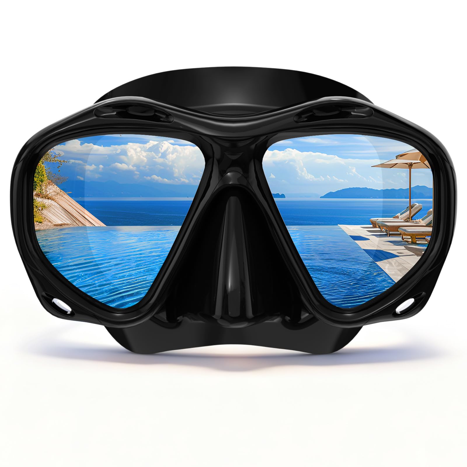 Máscara de buceo para adultos, máscara de buceo antivaho, gafas de buceo