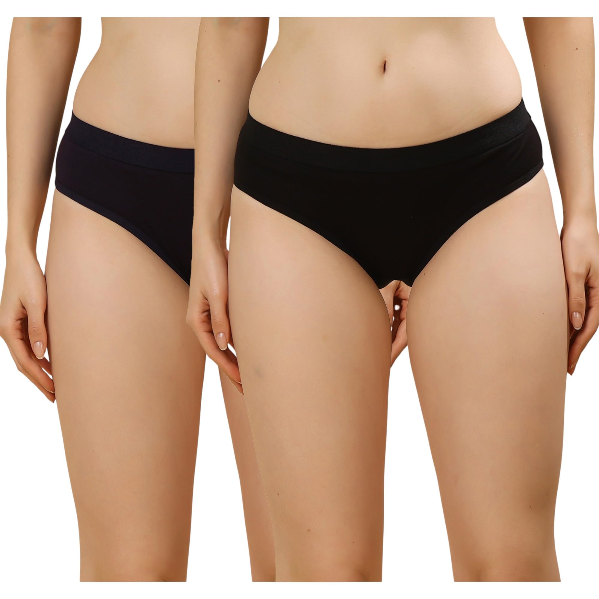 american symbol Pack of 2 Women Cotton mid Waist Bikni Briefs-picture-47