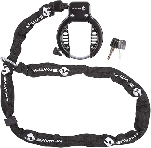 Miniatura 4 de M-Wave Cerradura de marco con cadena, negro