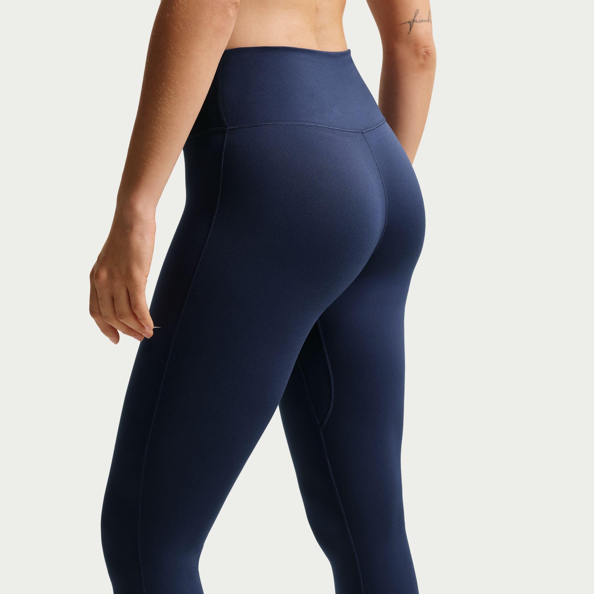NIKE One mit Nahtloser Vorderseite Leggings in voller Länge mit hohem Bund für Damen, HJ9195