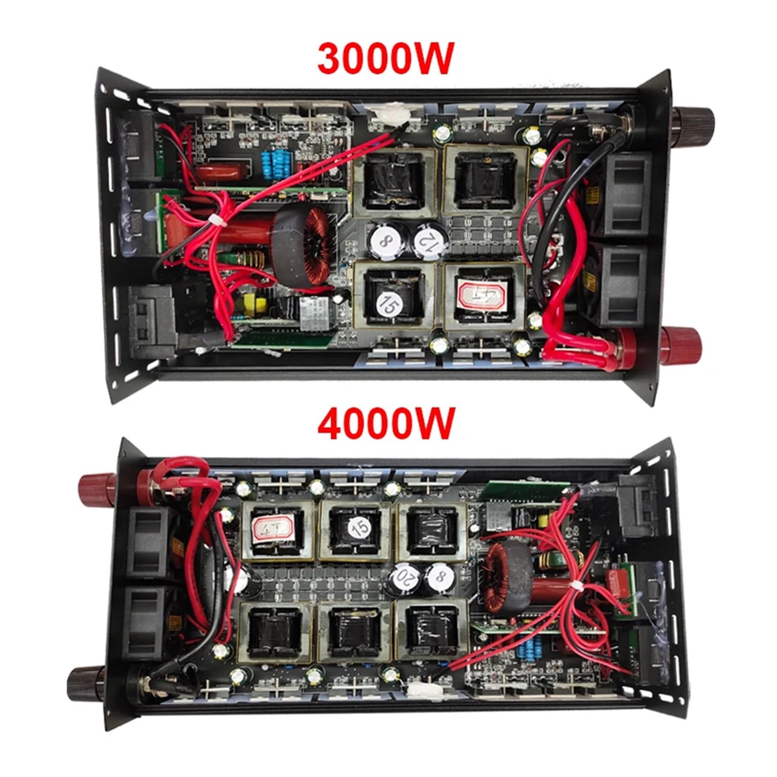 Inversor De Onda Sinusoidal Pura De 4000W, 3000W, 2600W, 2000W, 1600W, 1000W, CC De 12V A CA De 60Hz, Inversor De Coche De Potencia(2000W)