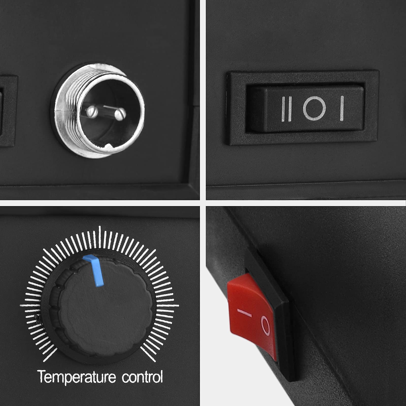 Crtkoiwa BolíGrafo Multifuncional para Pirograbado de LeñA con 23 Puntas de Pirograbado, Ajuste de Temperatura de 100 ℃ -700 ℃, Máquina de pirograbado Kit，Kit de Pirograbador de Madera