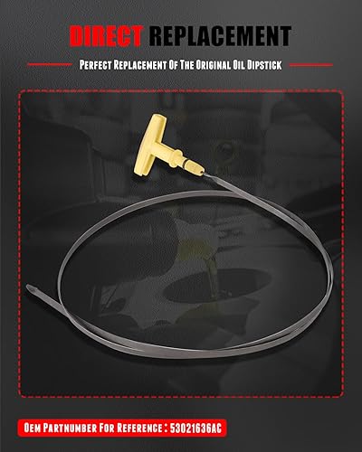 Miniatura 462 de CCIYU L3G6-10-450F - Varilla de aceite de motor de repuesto para Mazda 3 2012-2015 para Mazda 5 2011-2013 para Mazda 6 2010-2012 para Mazda CX-7 Dip