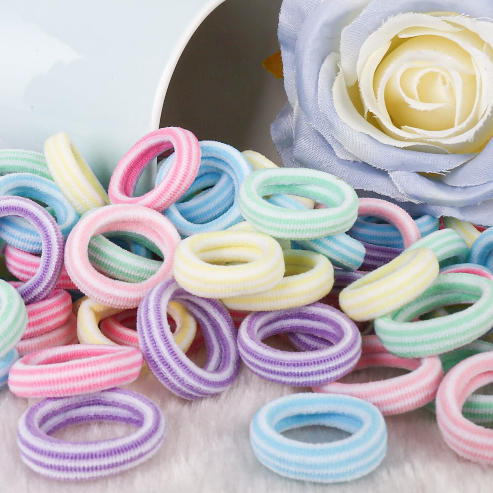 Organizador De 3 Capas Para Accesorios De Pelo - Estuche Impermeable Con Asa Para Niñas, Joyero Y Soporte De Lazos