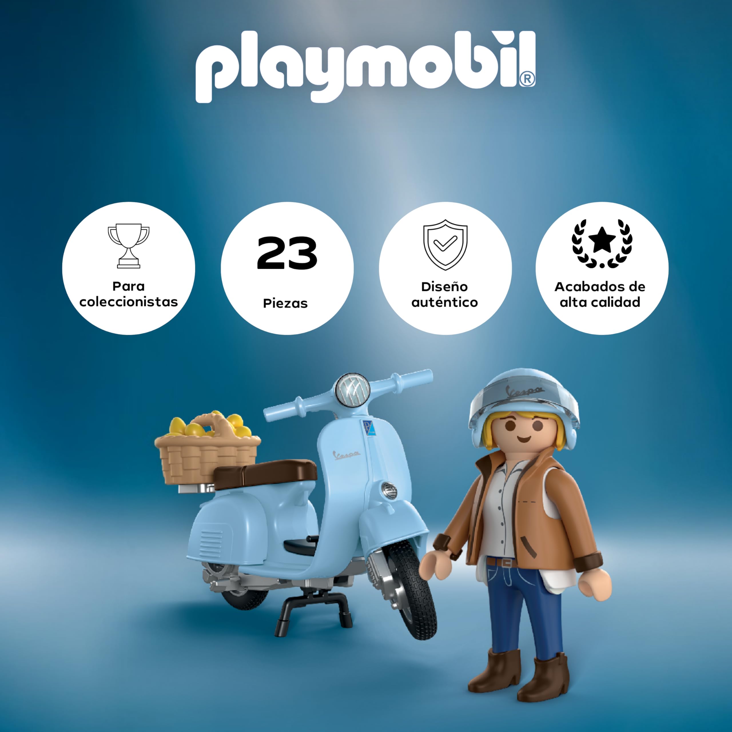 PLAYMOBIL | Vehículos | 80 años de Vespa: Estilo icónico