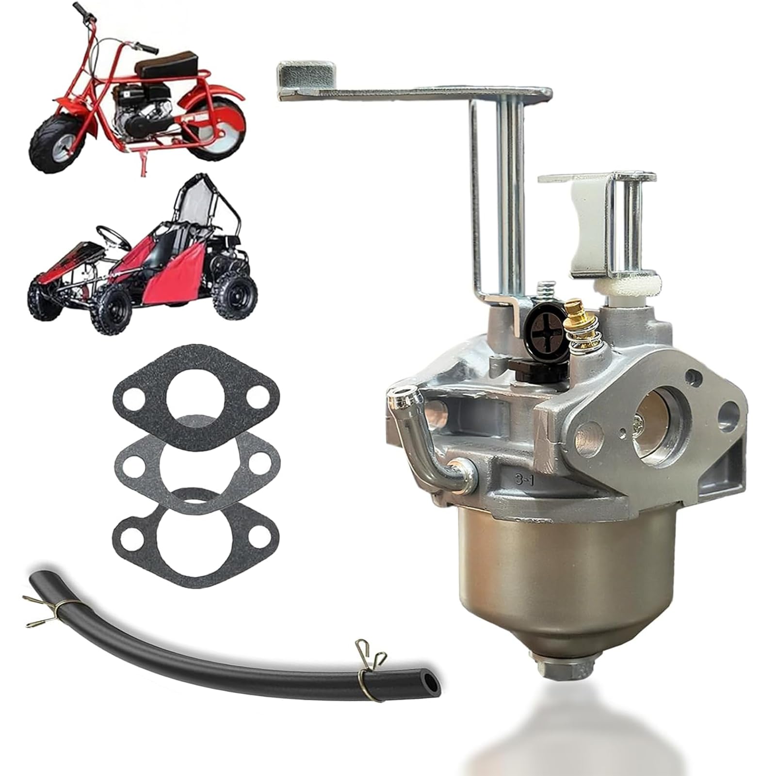 Amazon.com: QYMOTO CK100-S Carburetor for Coleman SK100 RTK100 Go Amazon.com: QYMOTO CK100-S Carburetor for Coleman SK100 RTK100 Go