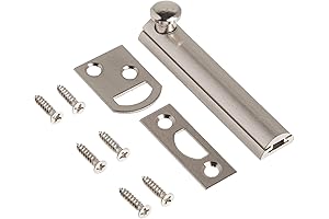 Hickory Hardware Security - Slide Bolt Door Locks (2-Pack)