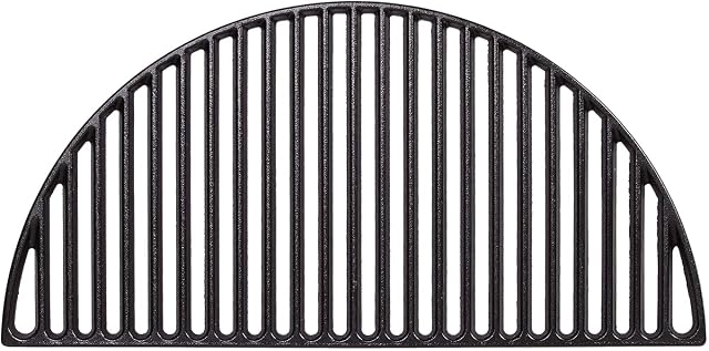 Kamado Joe KJ-HCICG Półksiężyc żeliwny ruszt klasyczny Joe, 45 x 23 x 1,2 cm, czarny