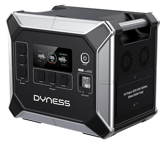 DYNESS Portable Power Station, 2048Wh LiFePO4 Battery Power Station