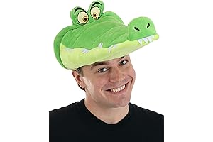 elope Peter Pan Tick-Tock Plush Raccoon Cap