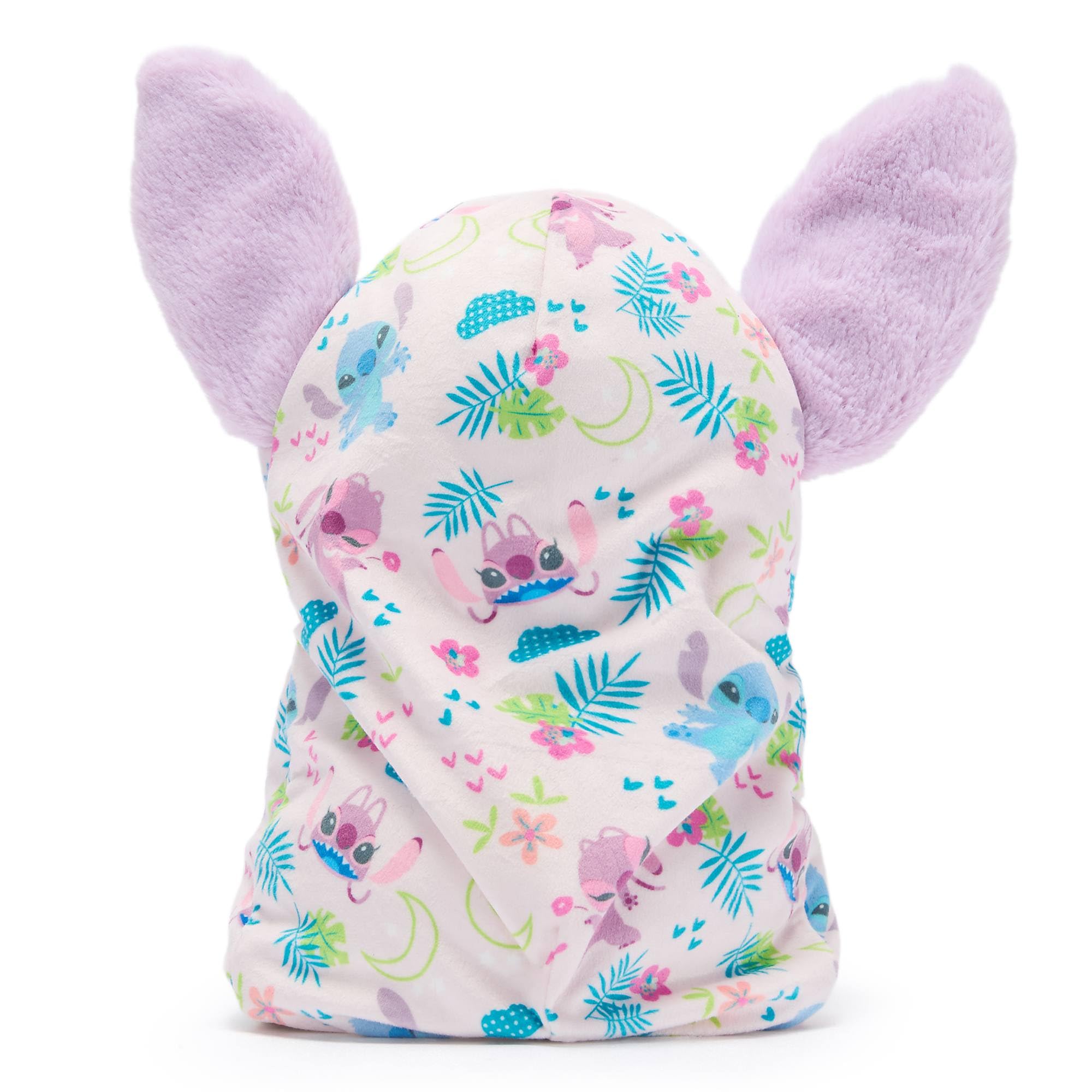 Disney Store Official Japón, Lilo y Stitch, Ángel, Peluche pequeño con Manta, 27 cm, Disney Babies
