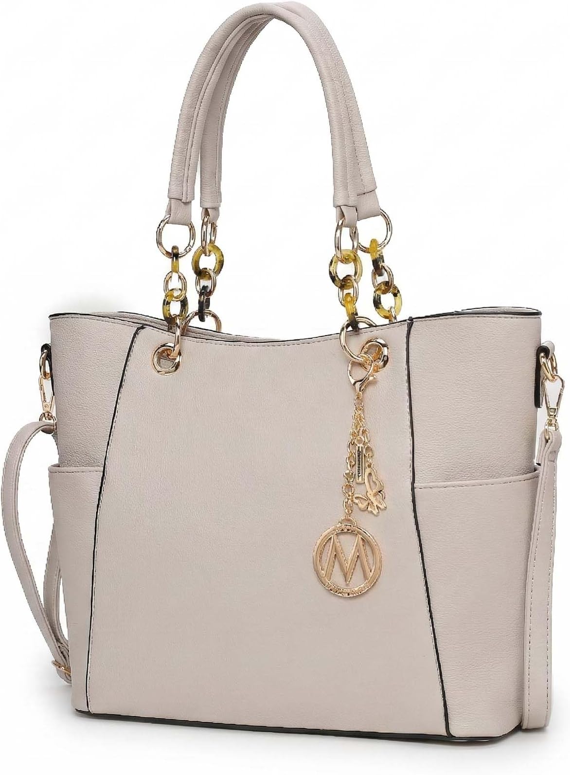 MKF Collection Tote Bag for Women, Handbag Top-Handle Bag Vegan Leather Purse by Mia K