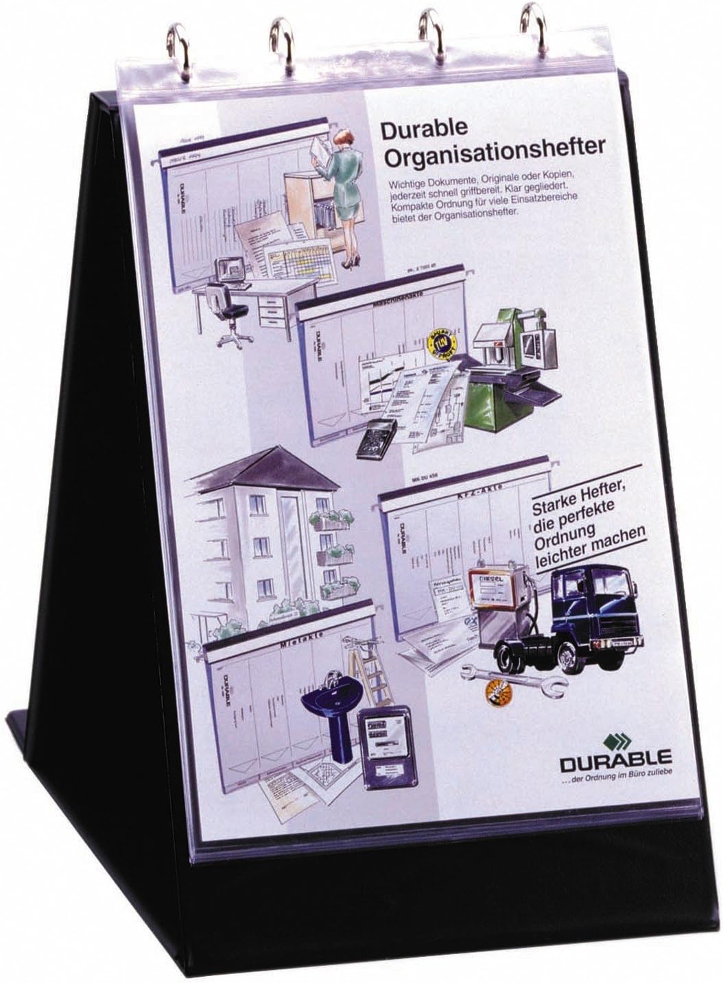 Durable Punched Pockets for 8561 and 8567 A4 (Pack of 10)
