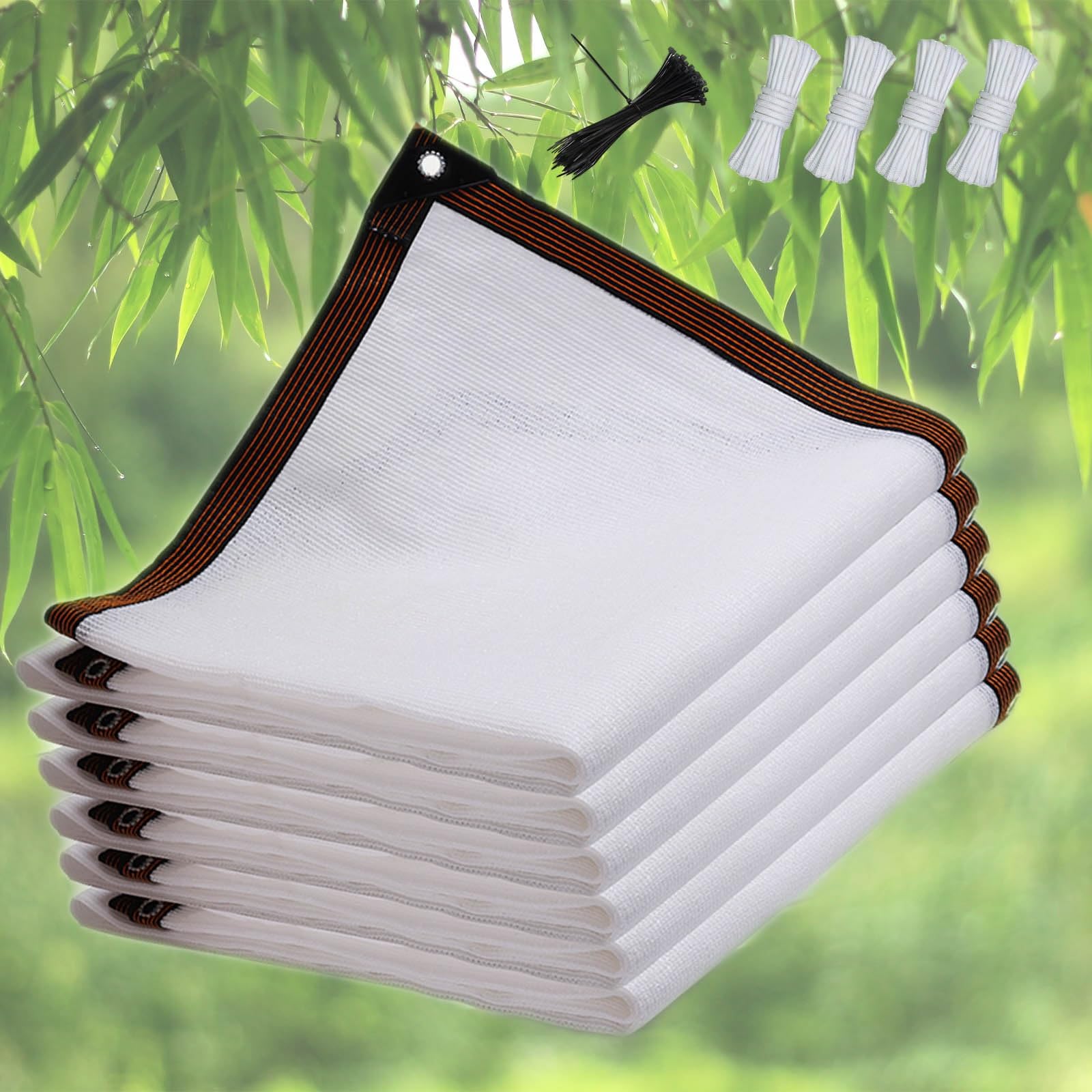 Voile d'ombrage imperméable pour grand jardin et repas sur la terrasse en été