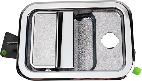 Miniatura 37 de TRQ Manija de puerta exterior delantera izquierda plateada para el lado del conductor compatible con Nissan 370Z 2009-2017