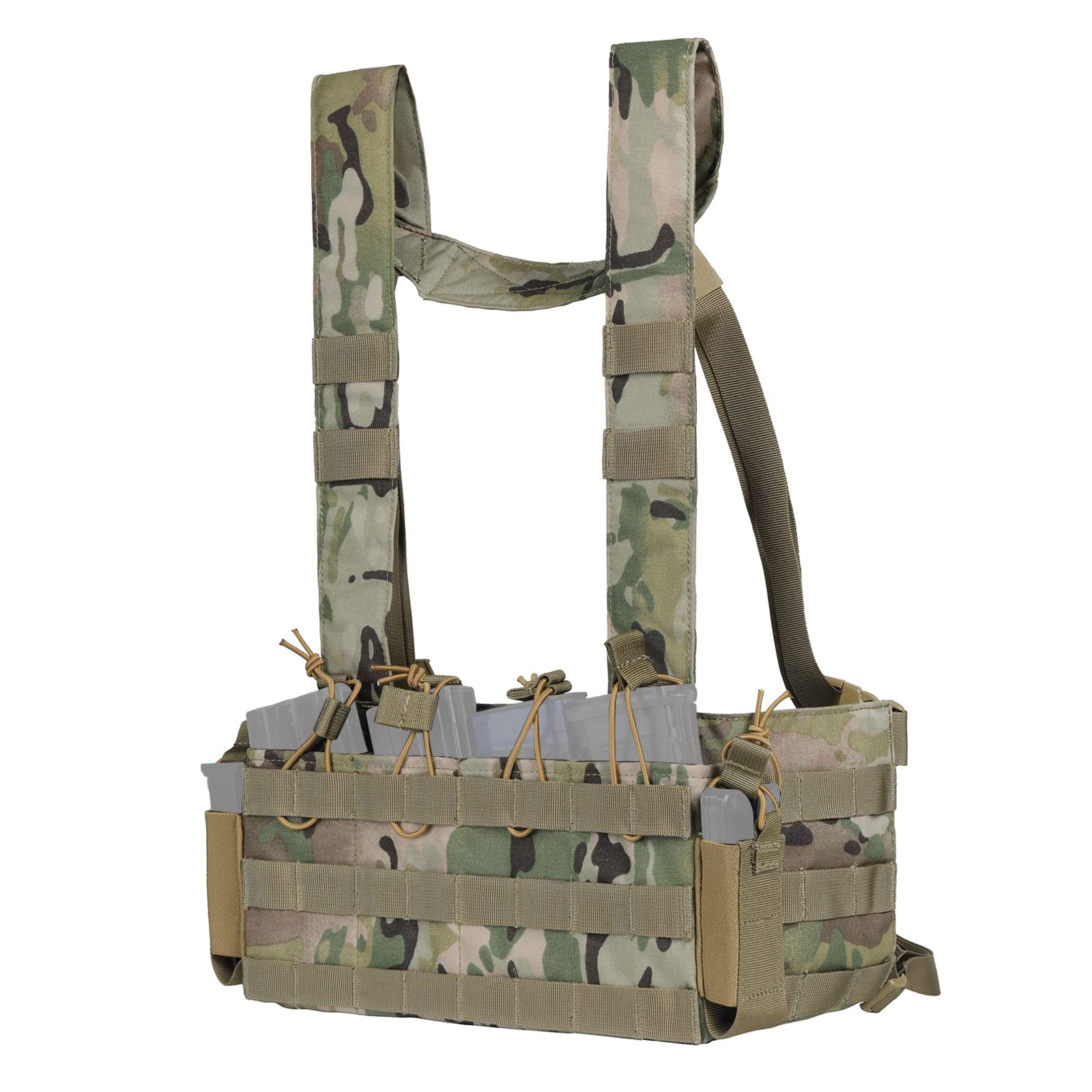 Buy ZEFFERUS Chest Rig, MOLLE Mag Carrier Chest Rigs Tactical