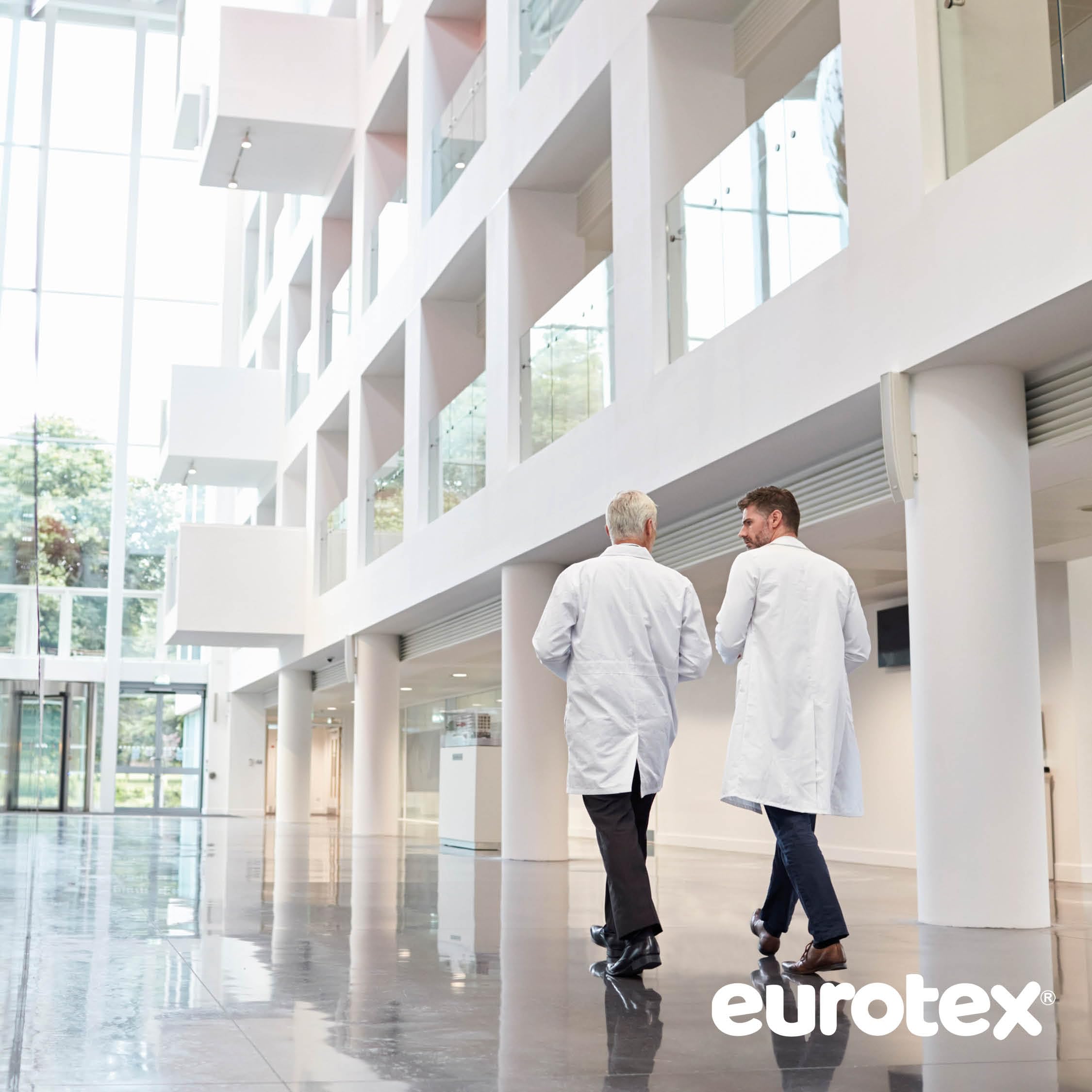 EUROTEX Pintura Higienizante Comfortex AG+ con Tecnología de Iones de Plata - Pintura Plástica Blanca Interior y Exterior - Evita el crecimiento de Virus y Microorganismos (20 Kg)