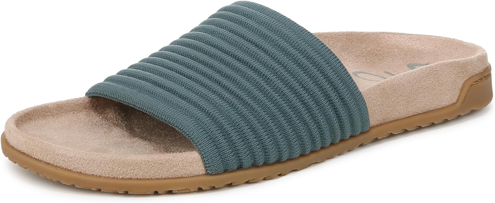 Vionic Womens Ellie Compression Knit Slide Sandals