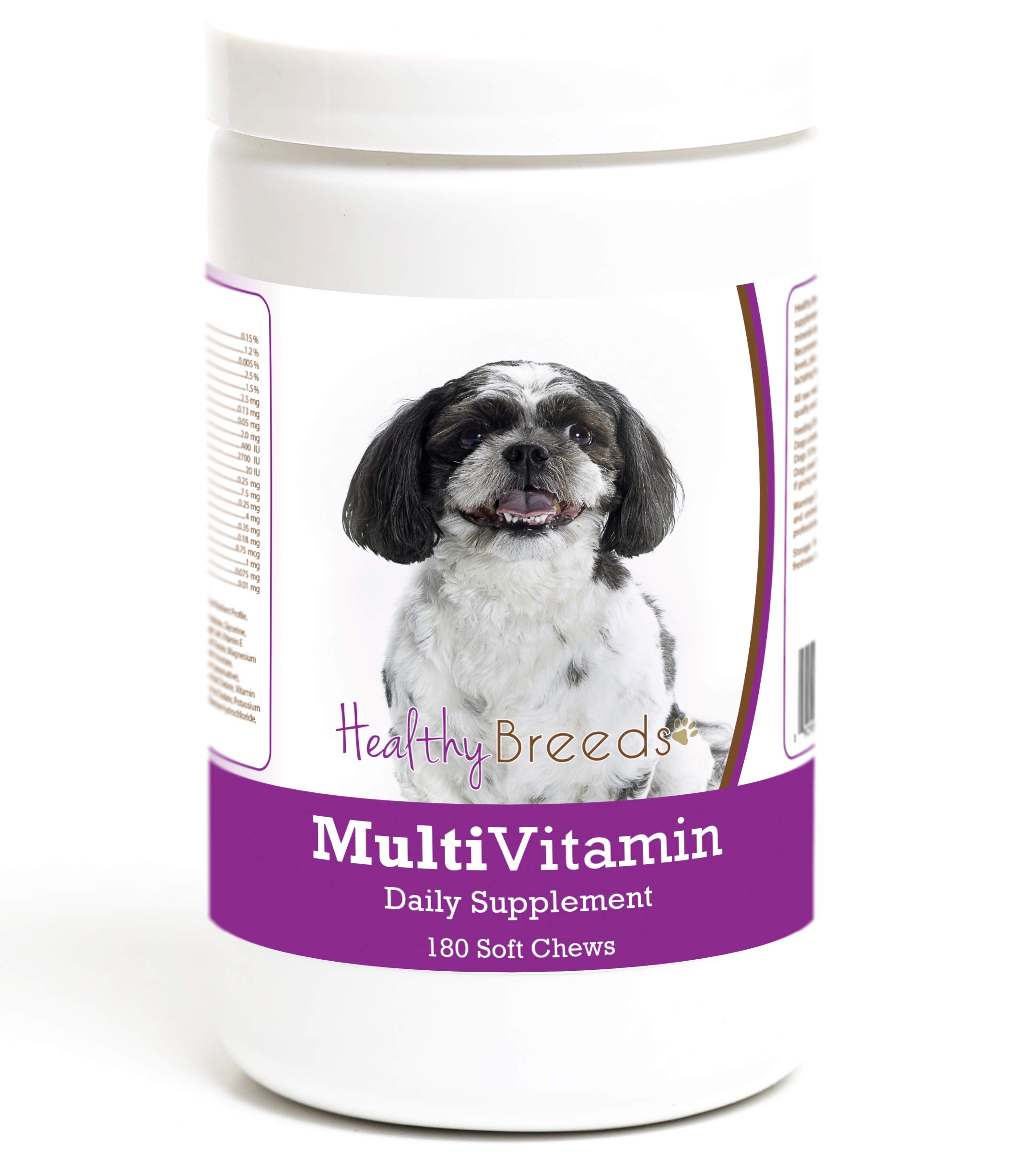 Healthy Breeds Shih-Poo Multivitamin Soft Chew for Dogs 180 Count