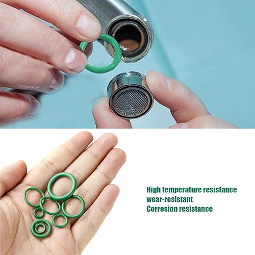 Miniatura 5 de Juego surtido de 270 anillos de goma para automóviles, 18 tamaños de sellos de compresor de aire acondicionado con caja, piezas de reparación de