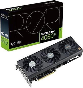 Amazon | ASUS ProArt GeForce RTX™ 4060 Ti 16GB OC Edition GDDR6 Amazon | ASUS ProArt GeForce RTX™ 4060 Ti 16GB OC Edition GDDR6