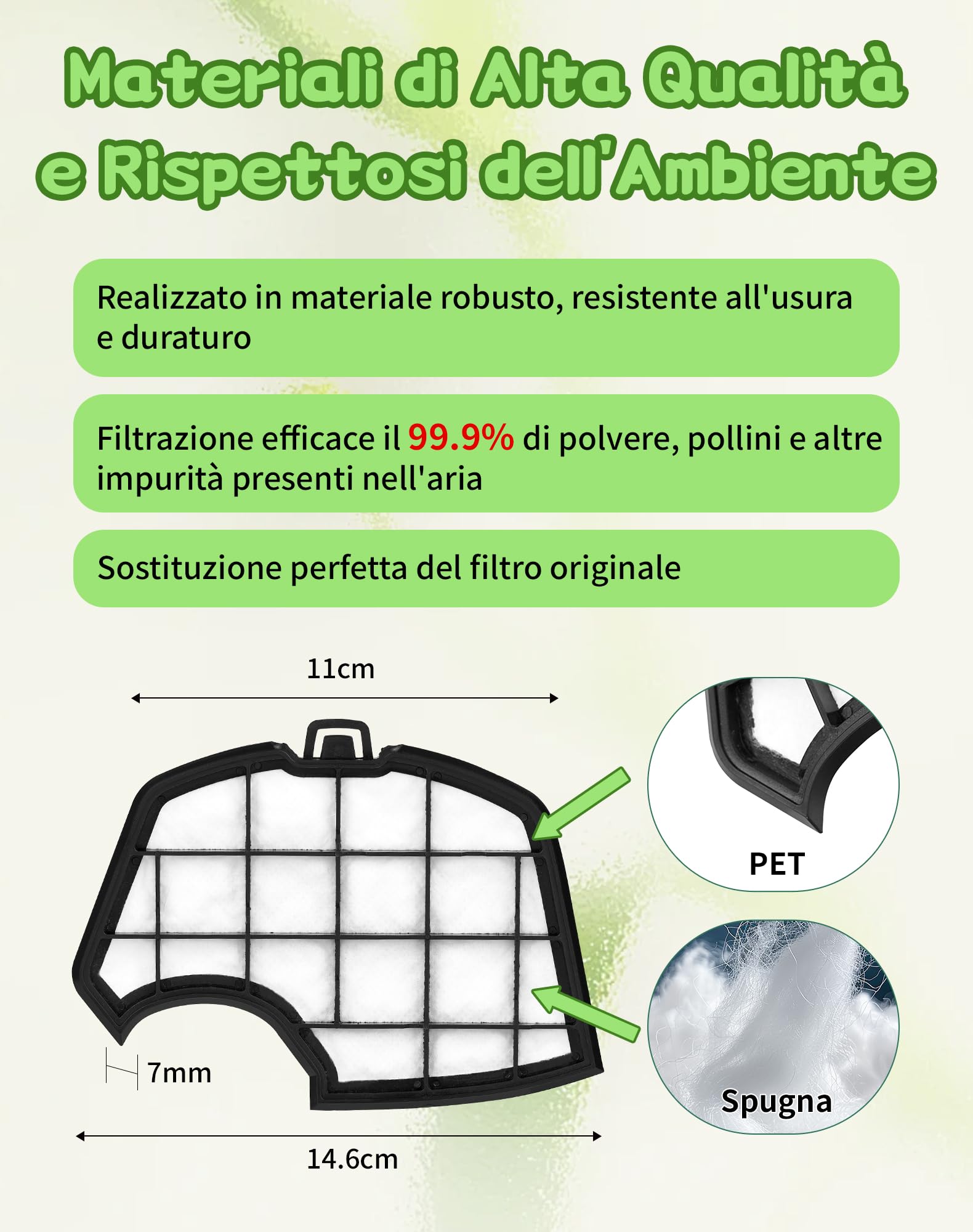 Filtro Elettrico (PFC Drossel 230V) Originale Vorwerk Folletto VK 140, VK 150 - SCM103110 - Foto 2