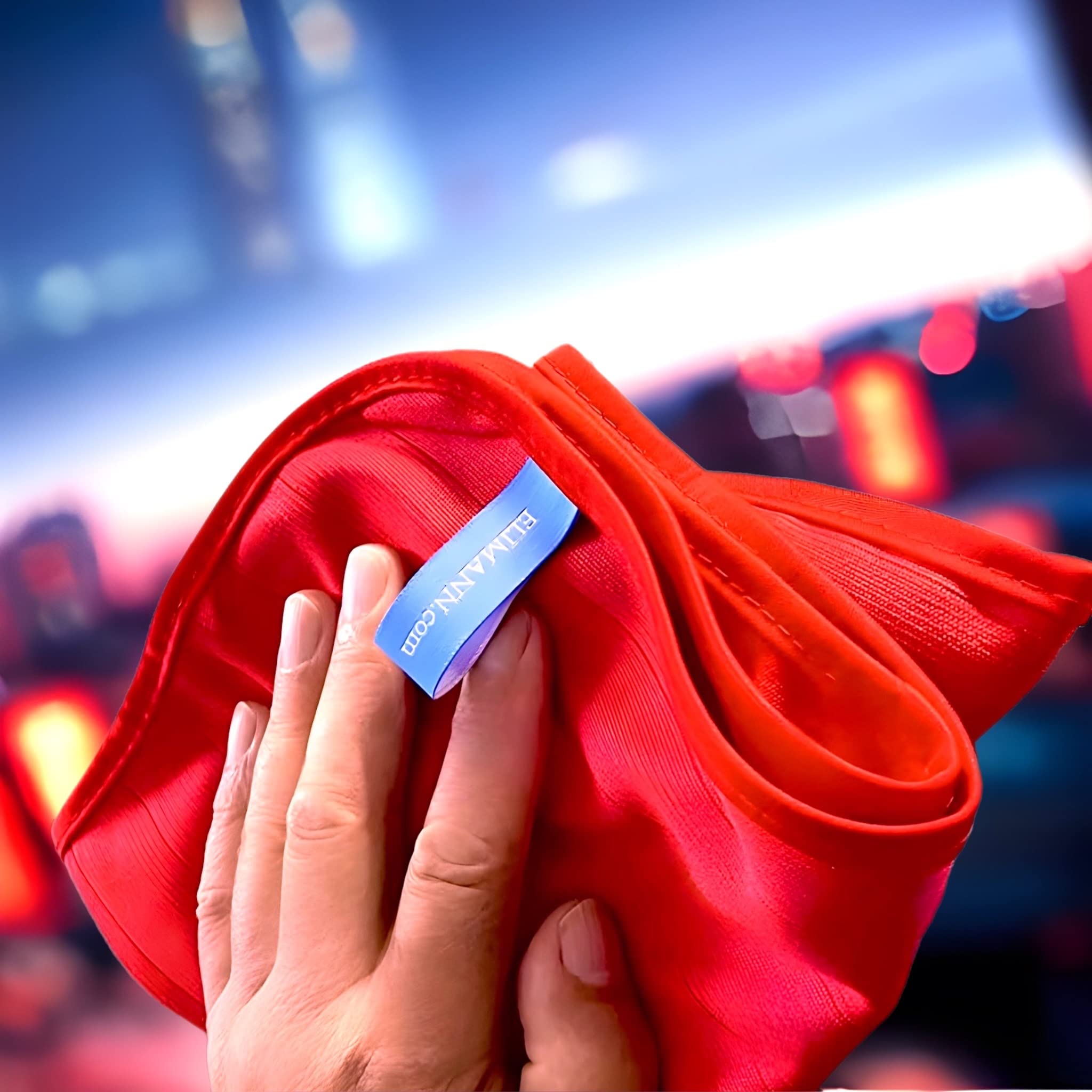 Paño De Microfibra Para Limpieza Sin Químicos 4 Piezas Azul Color