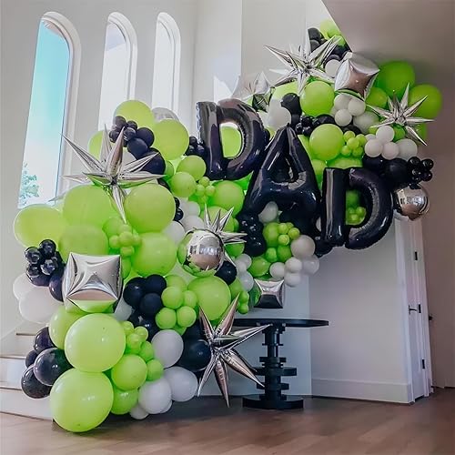 Miniatura 5 de Globos de arcoíris, 140 unidades de colores surtidos de 18, 12, 10, 5 pulgadas, paquete de globos de diferentes tamaños para cumpleaños, Halloween,