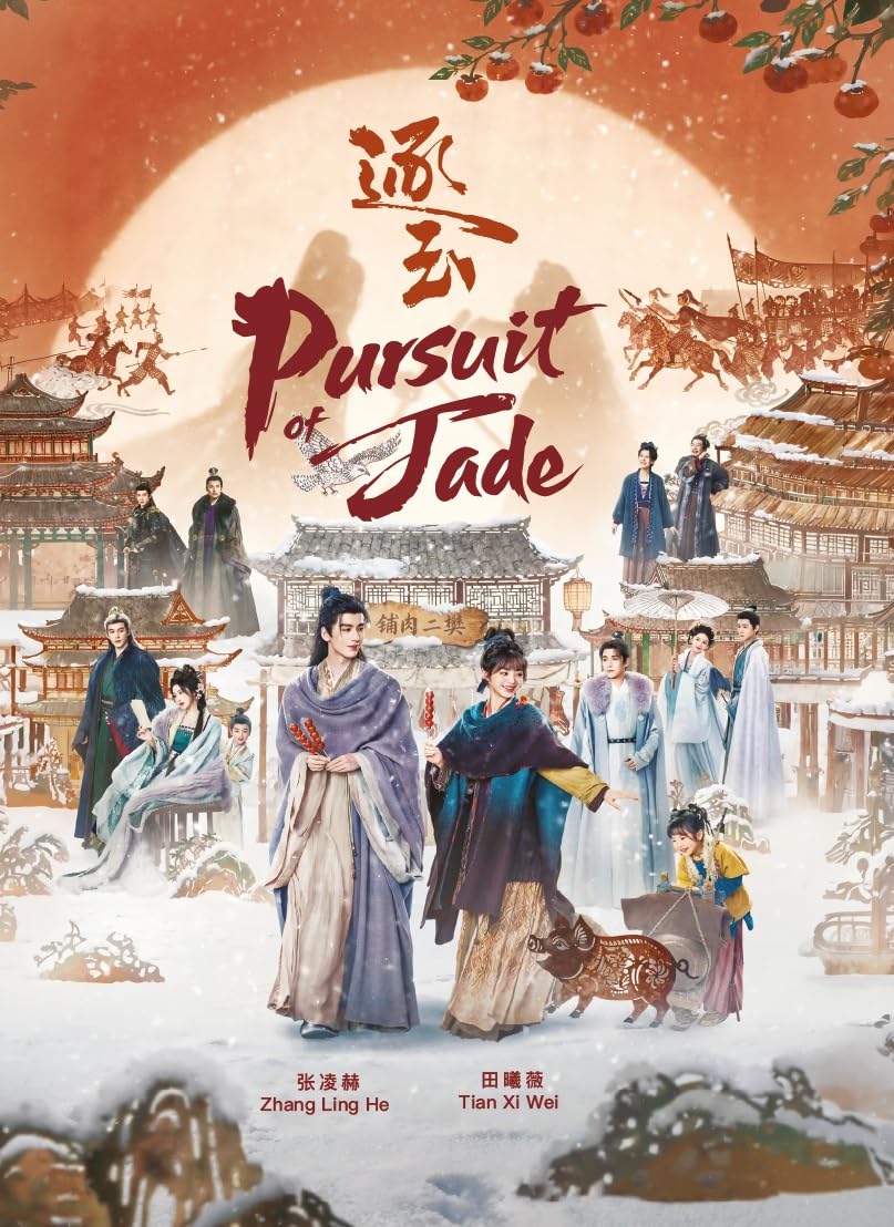 PURSUIT OF JADE - COMPLETE CHINESE TV SERIES DVD BOX SET (1-40 EPISODES, ENGLISH SUBTITLES, ALL REGION)