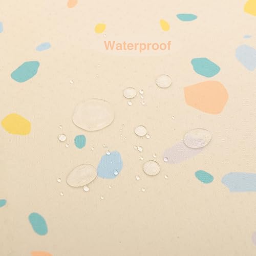 Miniatura 4 de CLCROBD - Tapete antisalpicaduras para debajo de la silla alta, artes, manualidades, tapete antideslizante para salpicaduras de alimentos y derrames