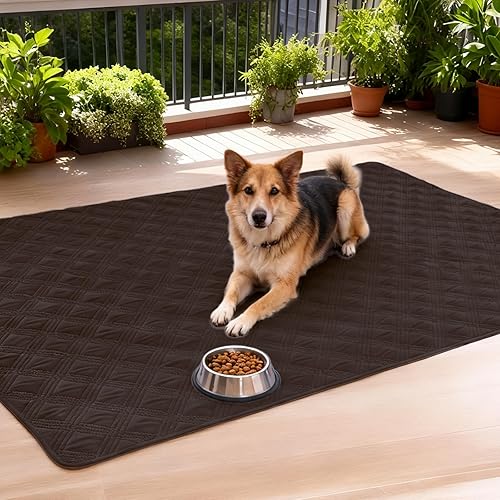 Miniatura 221 de hyha Manta de cama impermeable para perro, mantas suaves para mascotas, funda de sofá impermeable para perros, fundas reversibles lavables para