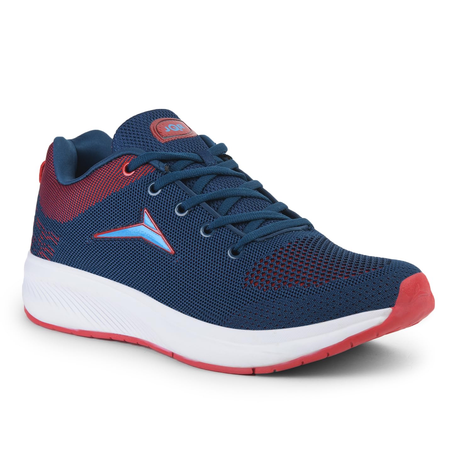 jqr Special 001 Men's Running Sport Shoes Mesh Upper Lace Up Design Soft Cushioned Memory Foam Insole Extra Grip Anti Skid Comfortable Lightweight Durable For Gym, Walking, Jogging & Everyday, blue-picture-10